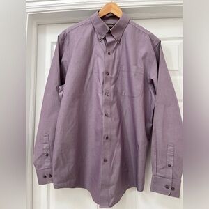 NWOT Denver Hayes Never-Iron Classic Fit Long Sleeve Shirt